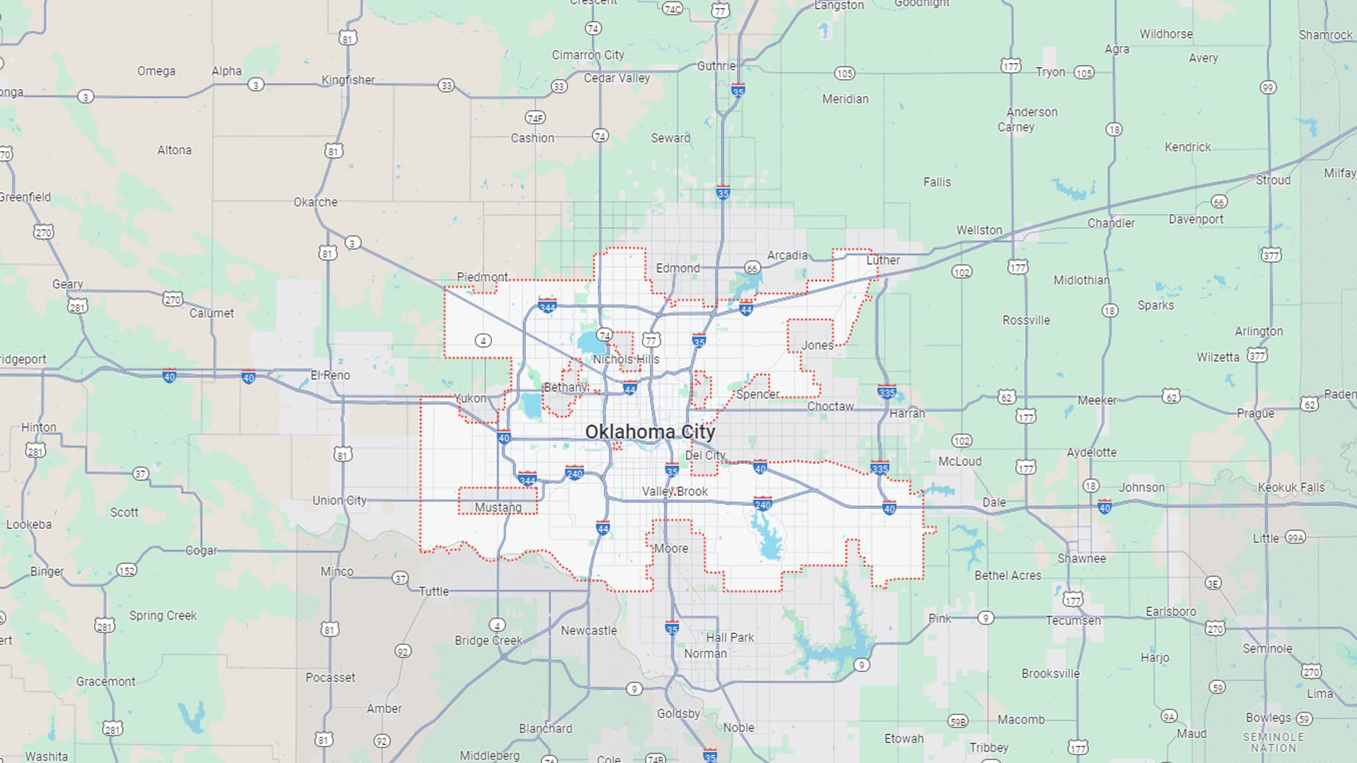 Service Area Map